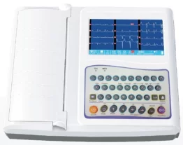 The ECG‑C12B ECG Machine with Color Screen